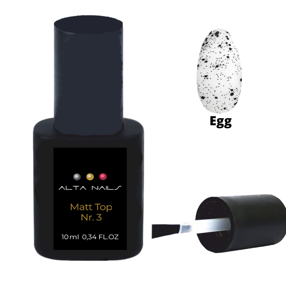 ALTA Nails Top Matt Nr. 3 (Egg), 10 ml