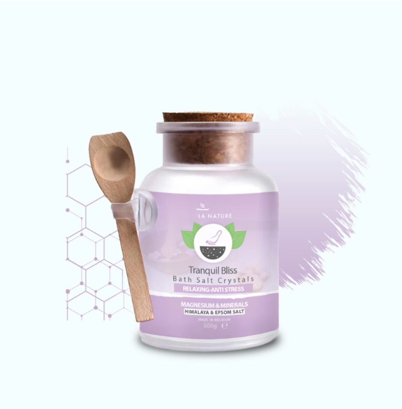 By LA NATURE Tranquil Bliss Relaxing-Antistress Badzout, 500 g