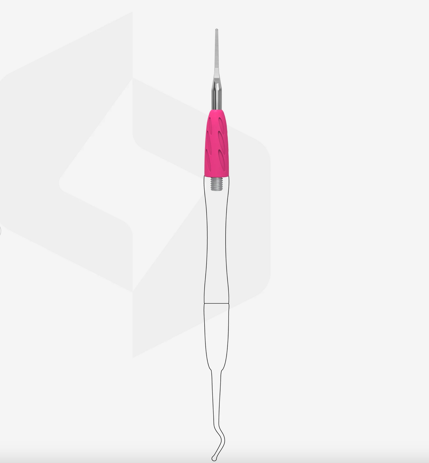 STALEKS Arbeitskopf „Dünne Nagelfeile Gerade“ Für Combo UNIQ 36