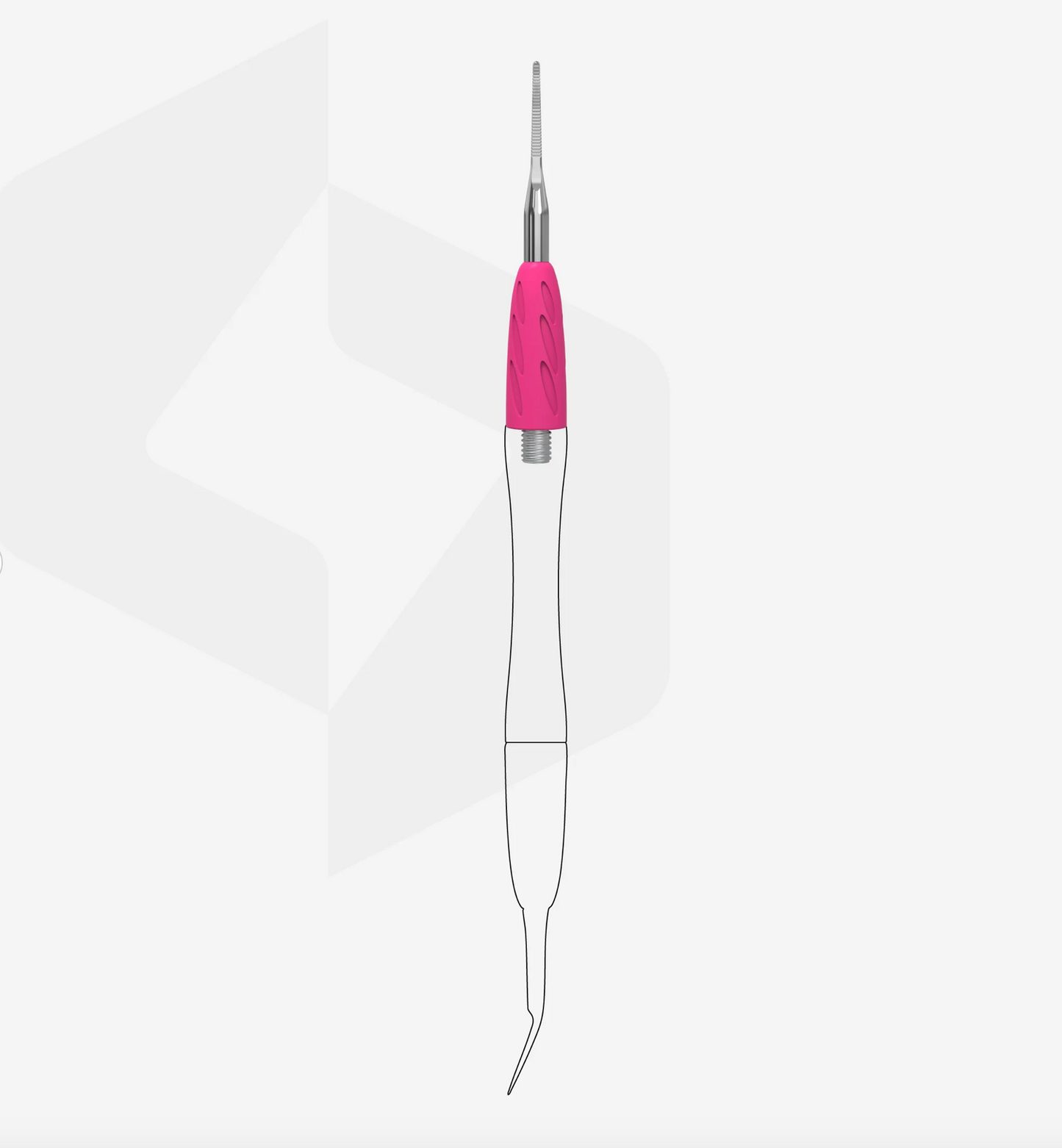 STALEKS Arbeitskopf „Dünne Nagelfeile Mit Gebogener Spitze“ Für Combo UNIQ 35