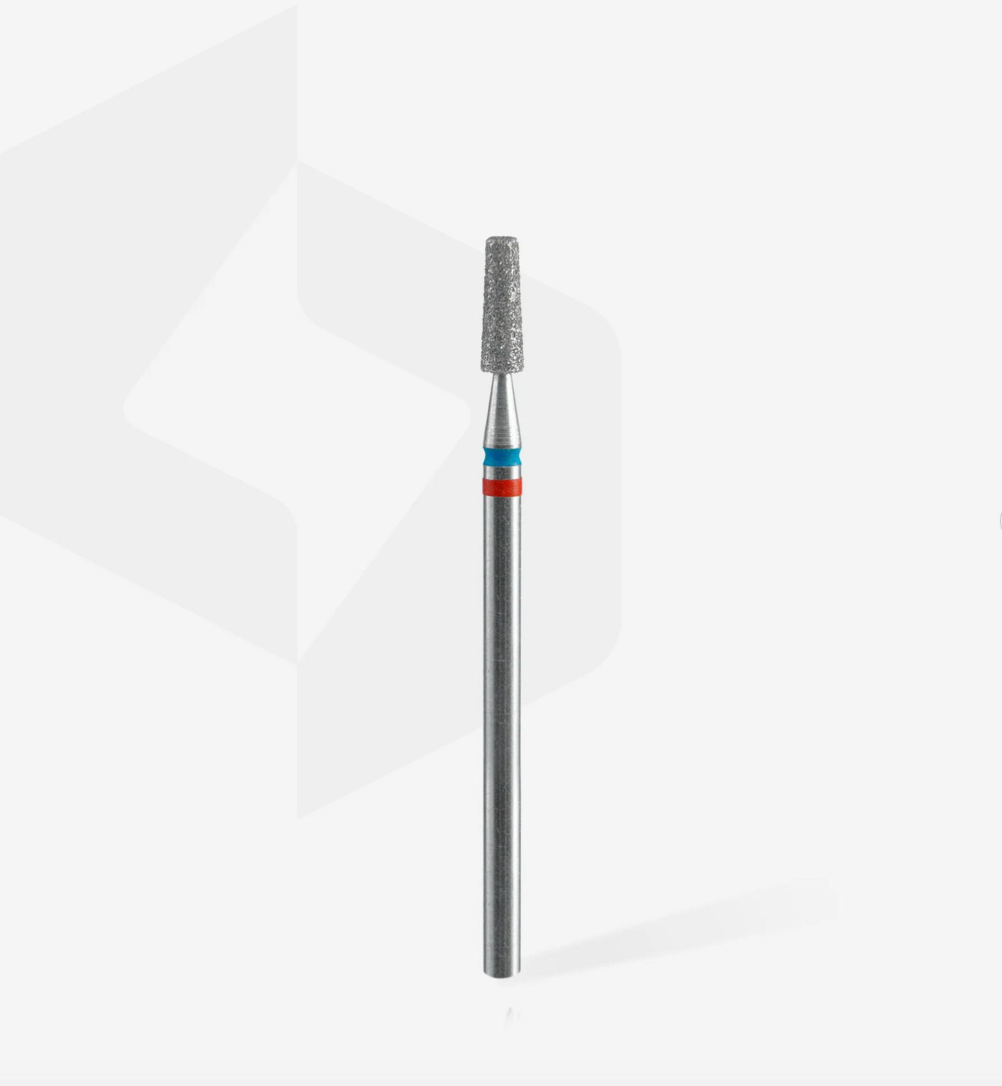 Staleks Diamond Nail Drill Bit DUO Cone Red-Blue EXPERT Head Diameter 2,5 Mm / Working Part 8 Mm