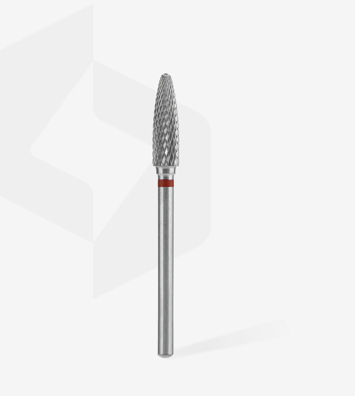 Staleks Hartmetall-Fräse Mais Rot EXPERT Kopfdurchmesser 4 Mm / Arbeitsteil 14 Mm