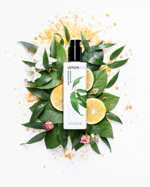 Kinetics Hand- und Körperlotion GREEN TEA & LEMON 250ML