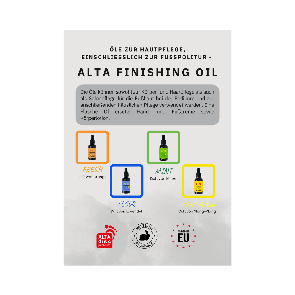 Poster (A3) ALTA FINISHING OIL
