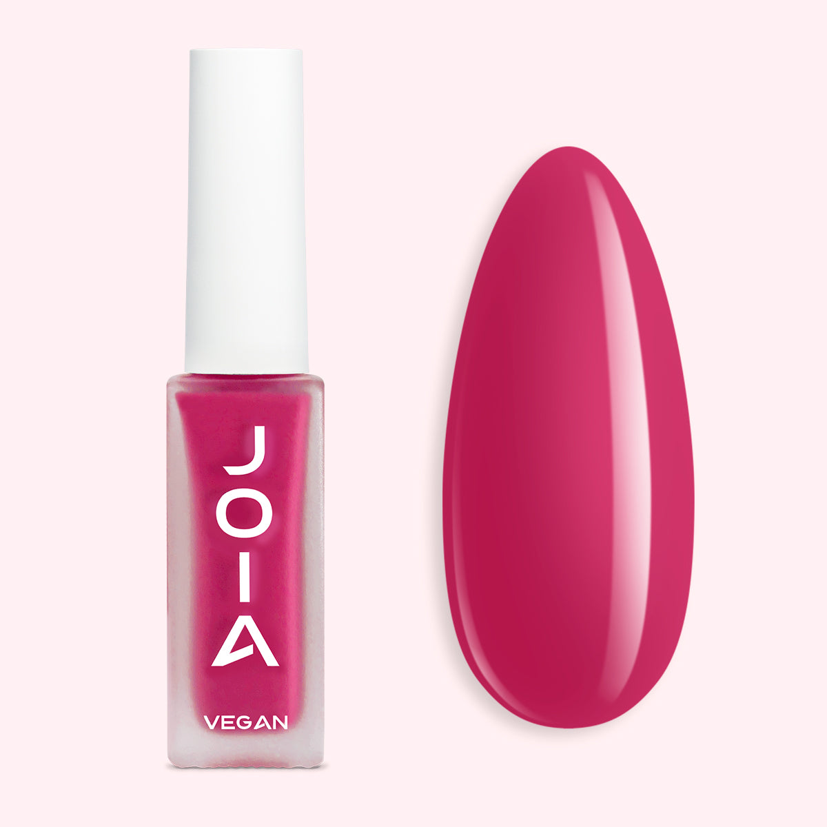 JOIA Nail care polish 4in1 Fuchsia Flame 07, 8 ml