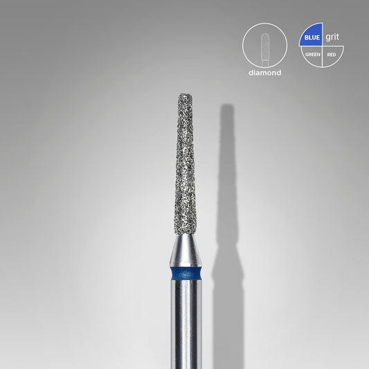 Staleks Diamantfräse "Kegelstumpf" Blau, Durchmesser 1.6 Mm / Arbeitsteil 10 Mm