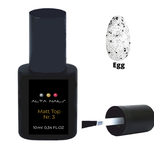 ALTA Nails Top Matt Nr. 3 (Egg), 10 ml