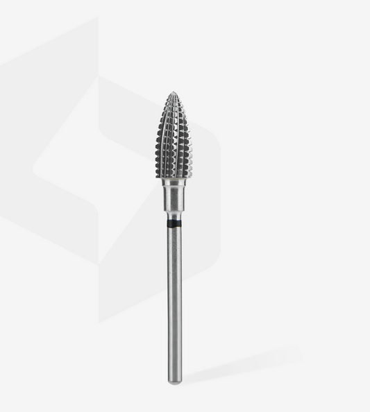 Staleks Hartmetallfräse "Kegel" Schwarz Hard EXPERT, Durchmesser 6 Mm / Arbeitslänge 14 Mm