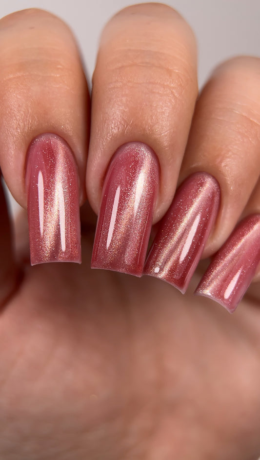 JOIA Gel Polish Cat Eye 03C Amber Flame, 6 ml