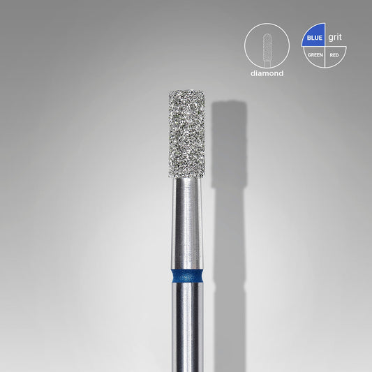 Diamantfräser "Zylinder" blau Durchmesser 2.5 Mm, Arbeitsteil 6 Mm
