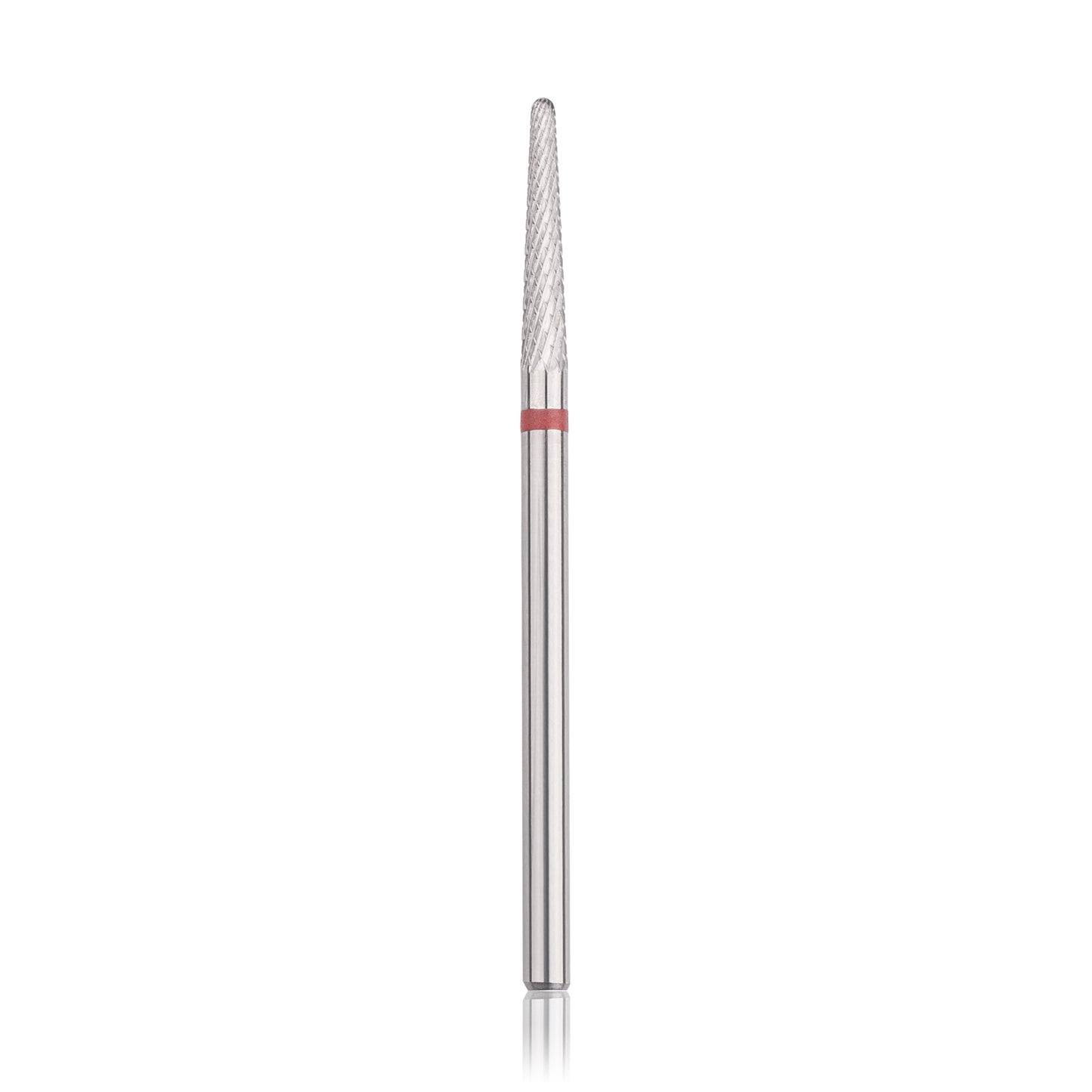 Head The Beauty Tools Hartmetallfräser „Kegel“, Rot, L-14,0 mm, Ø2,3 m