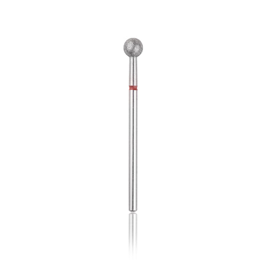 Head The Beauty Tools Diamantfräser "Kugel" Rot,Ø 5,0 mm