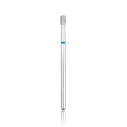 Head The Beauty Tools Diamantfräser „Zylinder“ blau, L-3,5 mm, Ø2,5 mm
