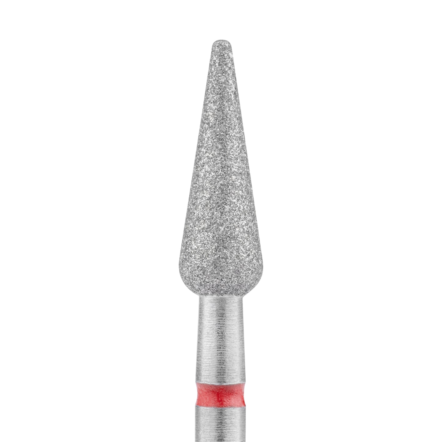 Head The Beauty Tools Diamantfräser Kegel „rot" L-12 mm, Arbeitsteil 4 mm