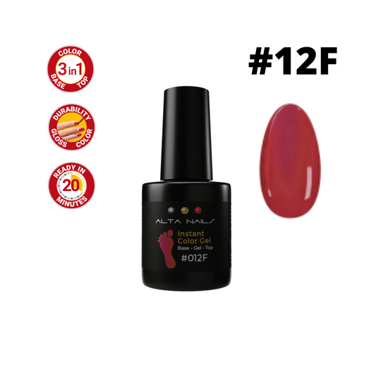 ALTA Nails Instant Color Gel 3in1 12F, 12 ml