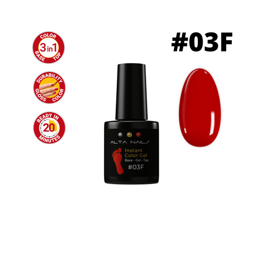 ALTA Nails Instant Color Gel 3in1 3F, 12 ml