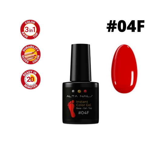 ALTA Nails Instant Color Gel 3in1 4F, 12 ml