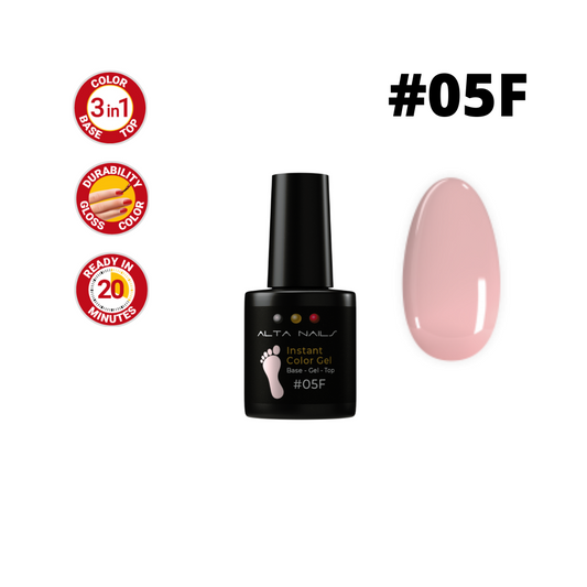 ALTA Nails Instant Color Gel 3in1 5F, 12 ml