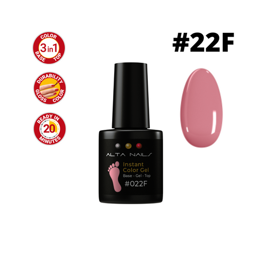ALTA NAILS Instant Color Gel 3in1 22F, 12 ml