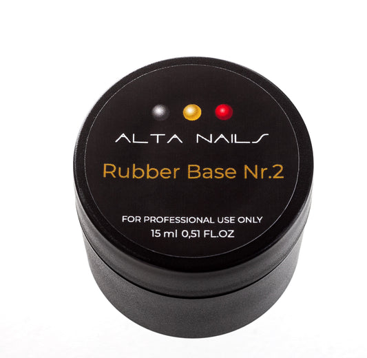 ALTA NAILS Rubber Base Nr. 2, 15 ml